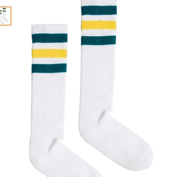 American Apparel Striped Socks - Picture 1 of 4